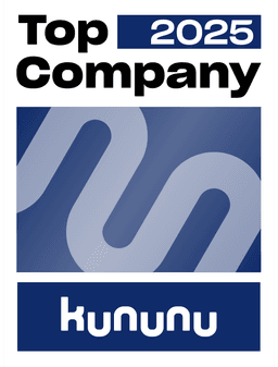 Top company for 2024 badge by Kununu